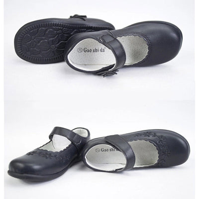 Zapatos Escolares de Cuero para Niñas - Cómodos y Elegantes - Image 8