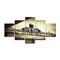 Cuadro Decorativo Liverpool - You Will Never Walk Alone - Impresión HD 5 Piezas