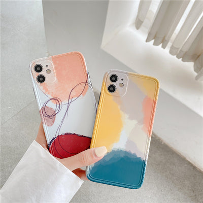 Funda iPhone 12 mini y 11 Pro Max Contraste Geométrico Morandi - Image 11