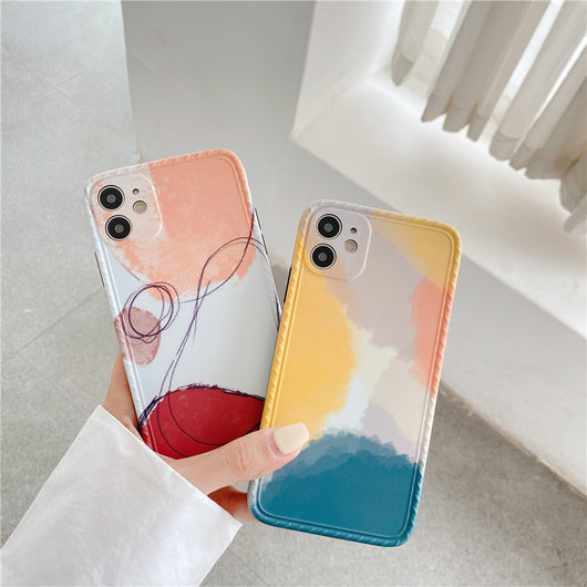 Funda iPhone 12 mini y 11 Pro Max Contraste Geométrico Morandi - Image 11