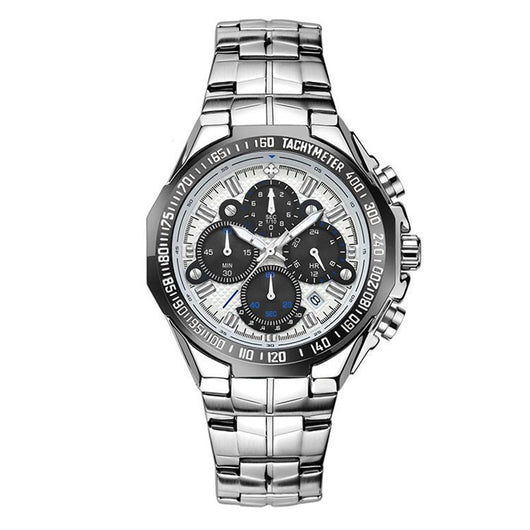 Reloj Cronógrafo de Acero Inoxidable WWOOR para Hombre - Multifunción Resistente al Agua - Image 22