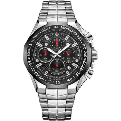 Reloj Cronógrafo de Acero Inoxidable WWOOR para Hombre - Multifunción Resistente al Agua - Image 24
