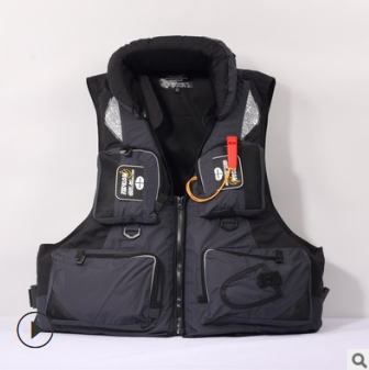 Chaleco Salvavidas de Pesca Multifuncional con Alto Flotabilidad - Image 8