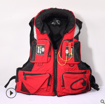 Chaleco Salvavidas de Pesca Multifuncional con Alto Flotabilidad - Image 11