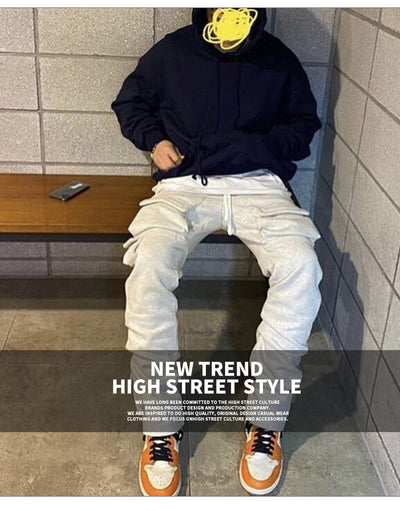 Pantalones Cargo Oversized Mijko - Estilo Urbano Multibolsillos Invierno - Image 11