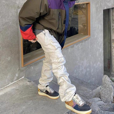 Pantalones Cargo Oversized Mijko - Estilo Urbano Multibolsillos Invierno - Image 10