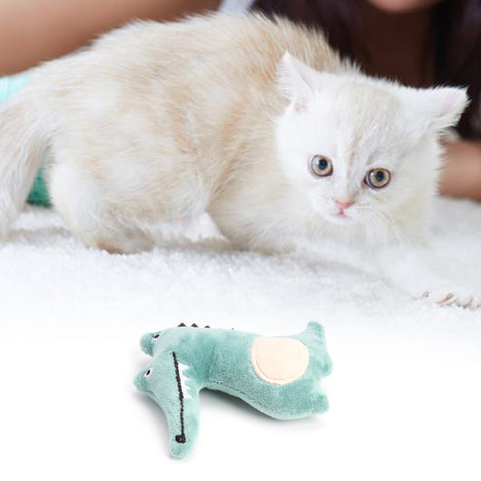Juguete Interactivo para Gatos Osito Canguro de Peluche con Catnip - Image 5