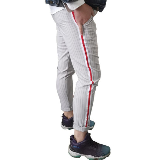 Pantalones Deportivos Hombre Rayas Verticales Secado Rápido - Image 7