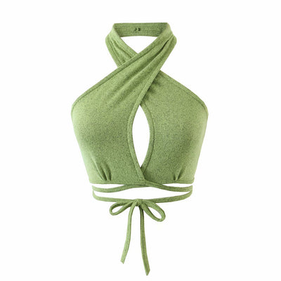 Top Halter Ajustable con Tiras en la Cintura - Estilo Moderno y Versátil - Image 7