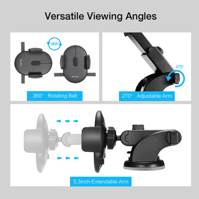 Soporte Telescópico Ajustable para Navegación GPS en Vehículos - Image 12