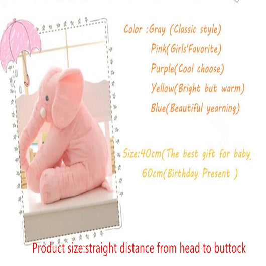 Almohada Peluche Elefante Calmante para Niños - Image 23