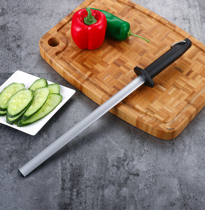 Afilador de Cuchillos de Cocina de 12 Pulgadas con Piedra de Esmeril - Image 15