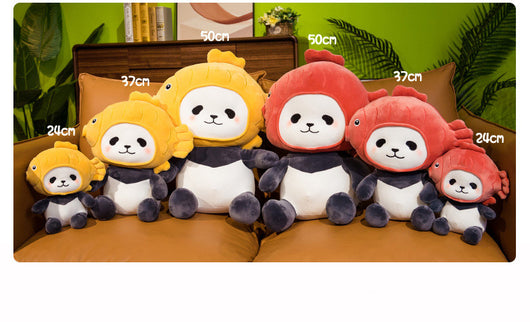 Cojín Decorativo Panda y Pez Creativo con Diseño Infantil - Image 13
