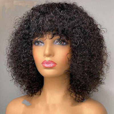 Peluca Rizada Corta Afro para Mujer - Cabello Natural y Voluminoso - Image 10