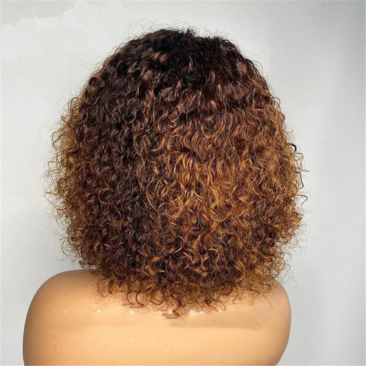 Peluca Rizada Corta Afro para Mujer - Cabello Natural y Voluminoso - Image 7