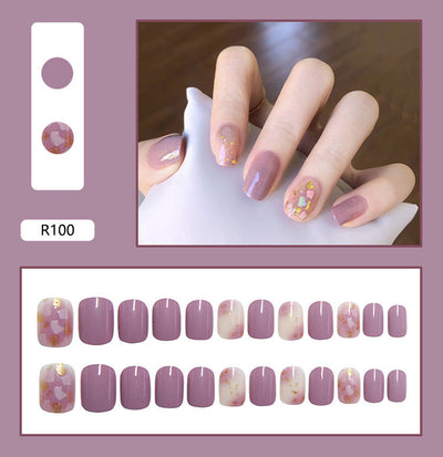Uñas Postizas Decoradas - Diseños Artísticos Largos y Cortos - Image 16