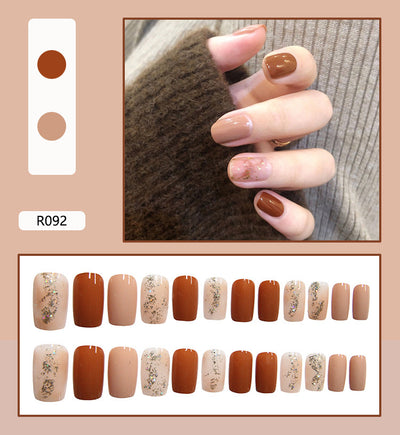 Uñas Postizas Decoradas - Diseños Artísticos Largos y Cortos - Image 3