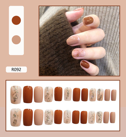 Uñas Postizas Decoradas - Diseños Artísticos Largos y Cortos - Image 3