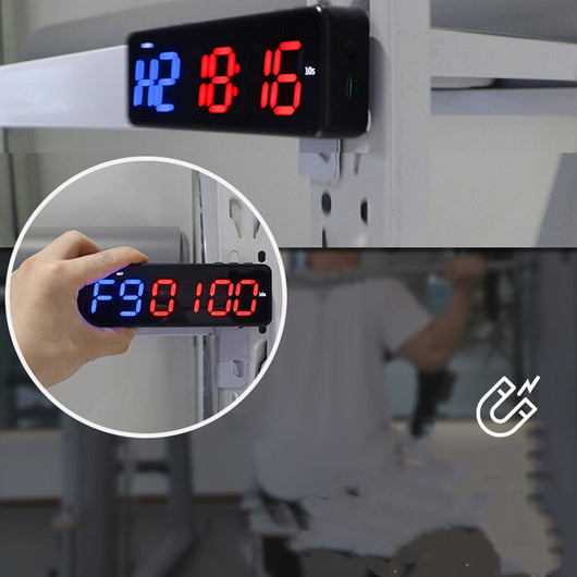Cronómetro Inteligente para Ejercicio con Imán y Control por App - Image 6