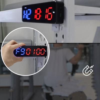 Cronómetro Inteligente para Ejercicio con Imán y Control por App - Image 5