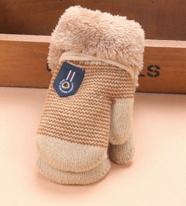 Manoplas Cálidas de Estilo Moderno para Niños y Niñas