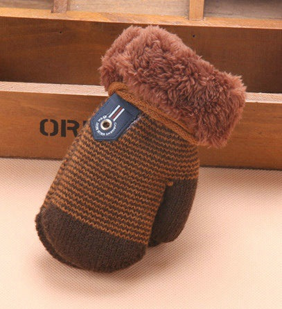 Manoplas Cálidas de Estilo Moderno para Niños y Niñas