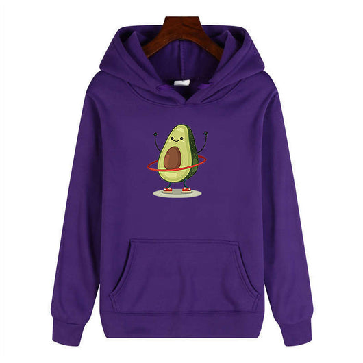Sudadera con Capucha Estampado Aguacate para Saltar - Image 16