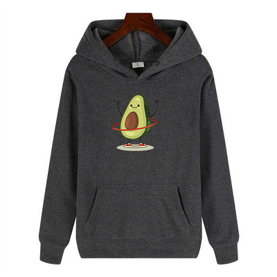 Sudadera con Capucha Estampado Aguacate para Saltar - Image 22