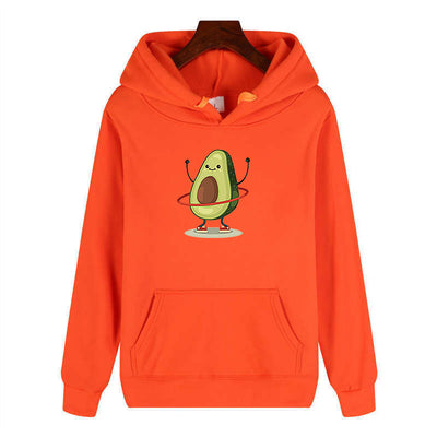 Sudadera con Capucha Estampado Aguacate para Saltar - Image 4