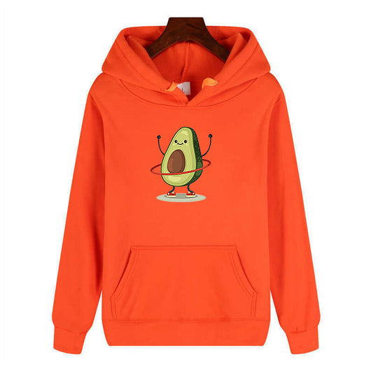 Sudadera con Capucha Estampado Aguacate para Saltar - Image 4