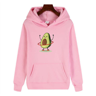 Sudadera con Capucha Estampado Aguacate para Saltar - Image 3