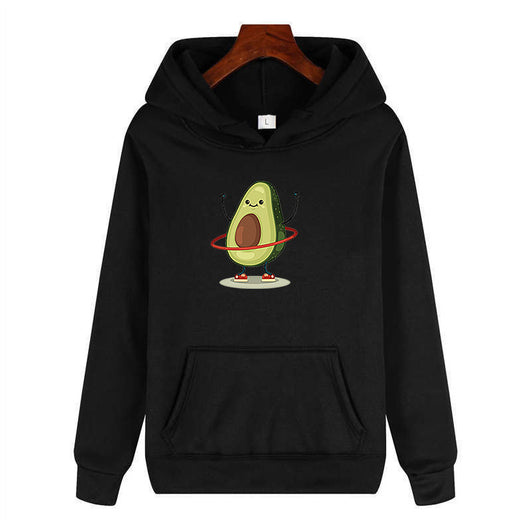 Sudadera con Capucha Estampado Aguacate para Saltar - Image 10