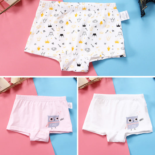 Calzoncillos Antibacterianos para Niñas, Boxer de Algodón Puro Transpirable - Image 4