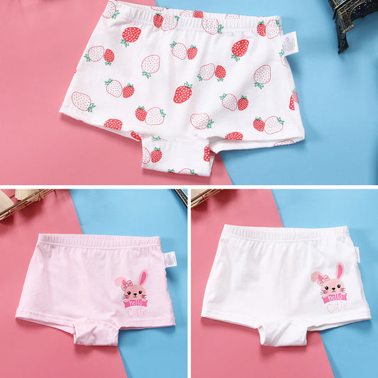 Calzoncillos Antibacterianos para Niñas, Boxer de Algodón Puro Transpirable - Image 2
