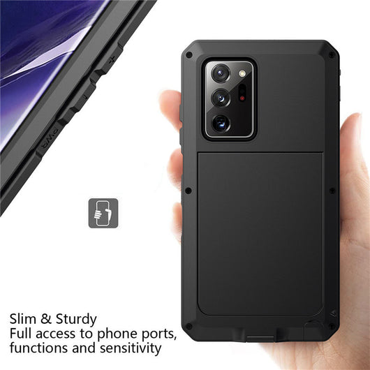 Funda Protectora Samsung Galaxy Note20 Ultra - Metal y Silicona Resistente a Caídas - Image 7