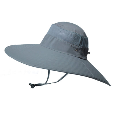 Sombrero Pescador Impermeable con Ala Ancha para Hombre - Protección Solar Outdoor - Image 6