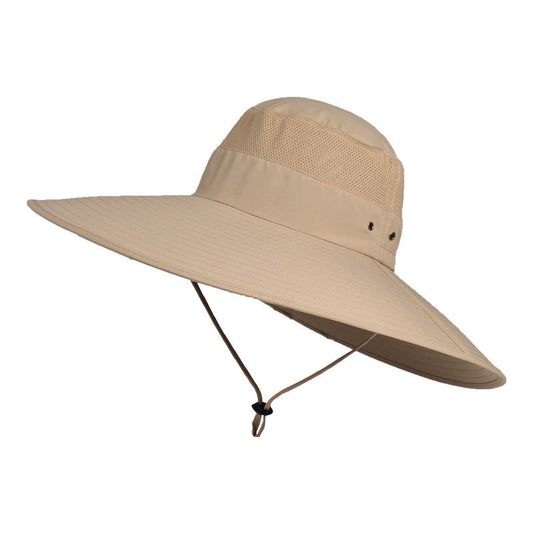 Sombrero Pescador Impermeable con Ala Ancha para Hombre - Protección Solar Outdoor