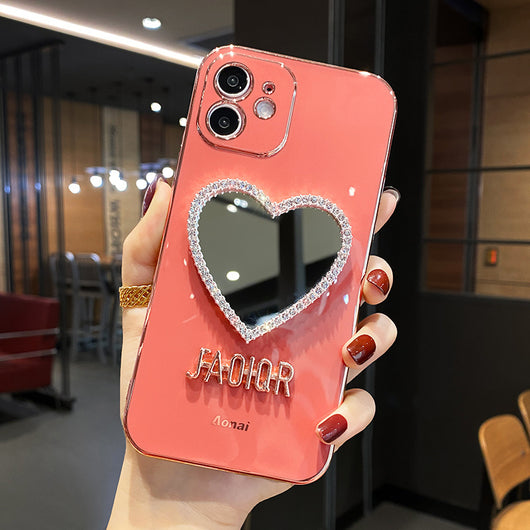 Funda Espejo para iPhone 11, Pro, Max, XS, XR, 8P - Silicona Ultrafina Todo Incluido - Image 3