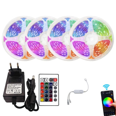 Barra de Luz LED RGB Inteligente 10M con Control por App - 24 Teclas - Image 4