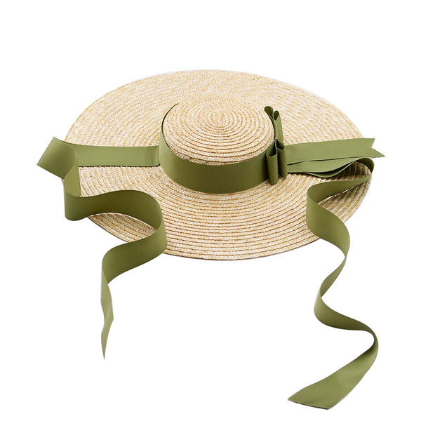 Sombrero de Paja Oversized 15CM para Mujer - Protección Solar Playa con Ala Ancha