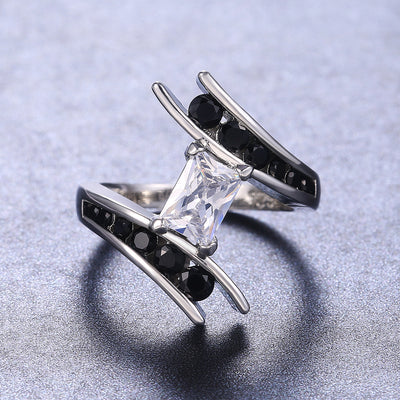 Anillo de Fiesta para Mujer con Circonitas Incrustadas - Diseño Personalidad Creativa - Image 12