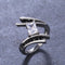 Anillo de Fiesta para Mujer con Circonitas Incrustadas - Diseño Personalidad Creativa