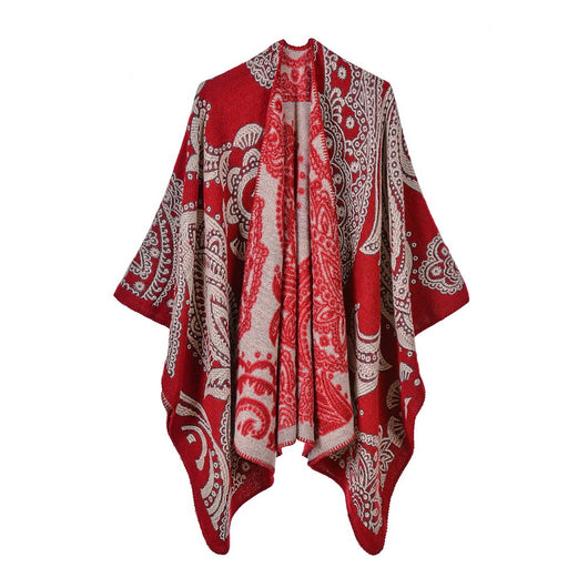 Elegante Bufanda de Cachemira a Cuadros Tamaño Grande - Image 20