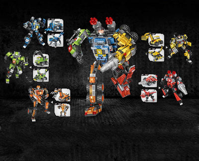Bloques de Construcción Robot Mecha Transformable - Puzzle Armable para Niños - Image 4