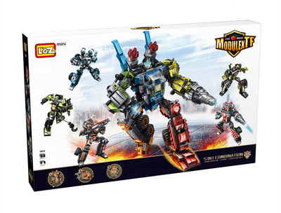 Bloques de Construcción Robot Mecha Transformable - Puzzle Armable para Niños - Image 3