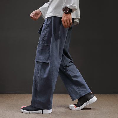 Pantalón Cargo Cintura Media con Cordones - Image 10