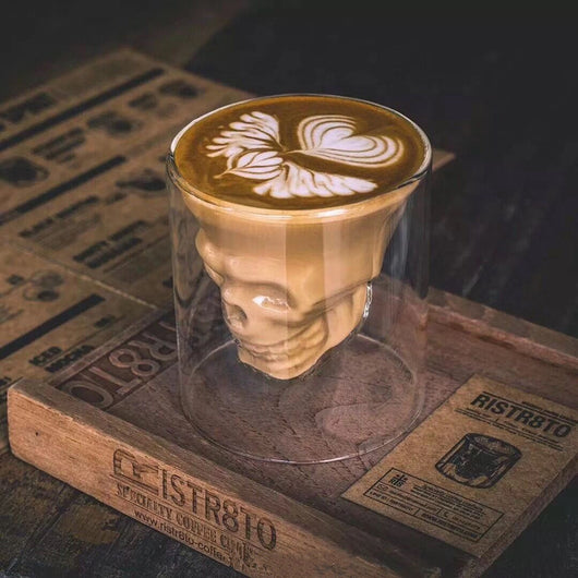 Vaso de Whiskey Doble Capa Diseño Calavera - Copa Premium para Bar - Image 16