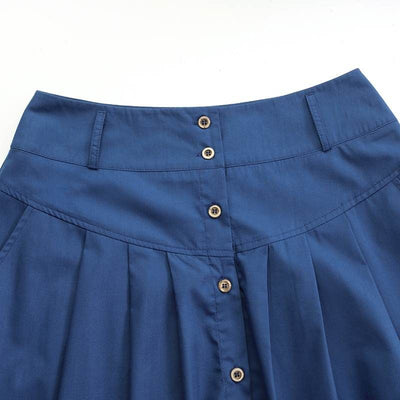 Falda Larga Clásica Talle Alto para Mujer Primavera - Image 6