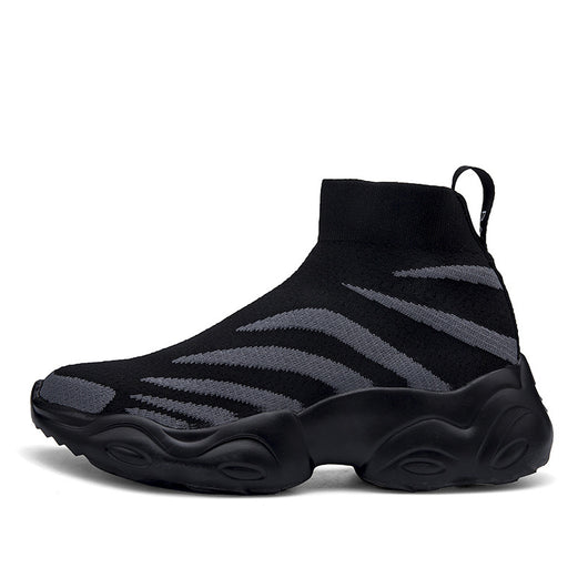 Zapatillas Deportivas Tejidas Elásticas de Caña Alta para Mujer - Image 9