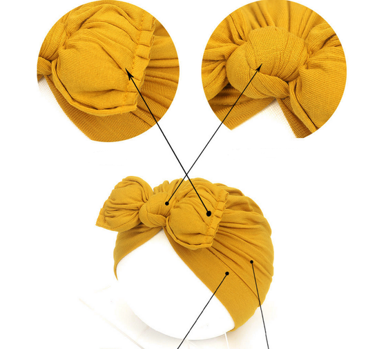 Gorro Suave para Bebé Recién Nacido - Turbante Infantil y Bonete Cómodo - Image 16